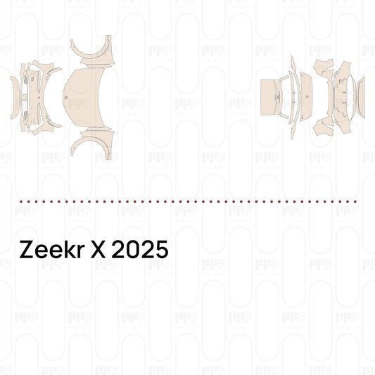Pre-Cut PPF Zeekr X 2025