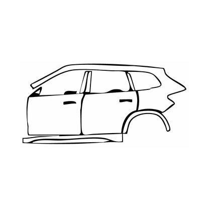 Pre-Cut PPF BMW X1 Extended Wheelbase M Sport 2024 - PPF-Kits