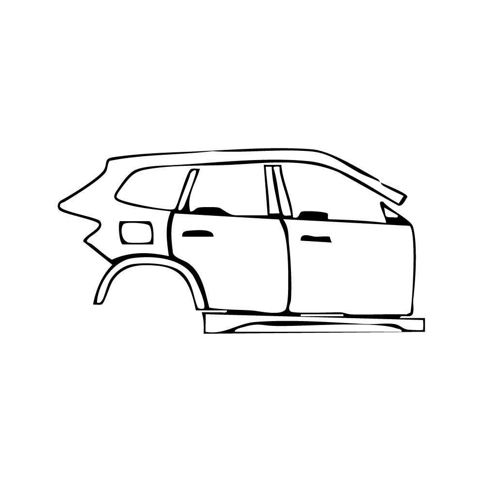 Pre-Cut PPF BMW X1 Standard Wheelbase M Sport 2024 - PPF-Kits