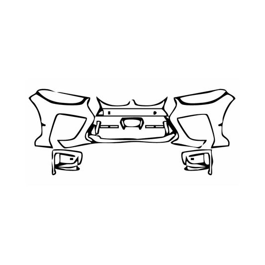 Pre-Cut PPF BMW X6 X6 M Competition 2024 - PPF-Kits