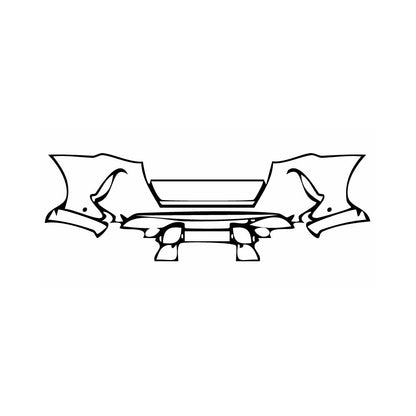 Pre-Cut PPF BMW X6 X6 M Competition 2024 - PPF-Kits