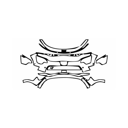 Pre-Cut PPF KIA Niro EV (US) Wind 2024 - PPF-Kits