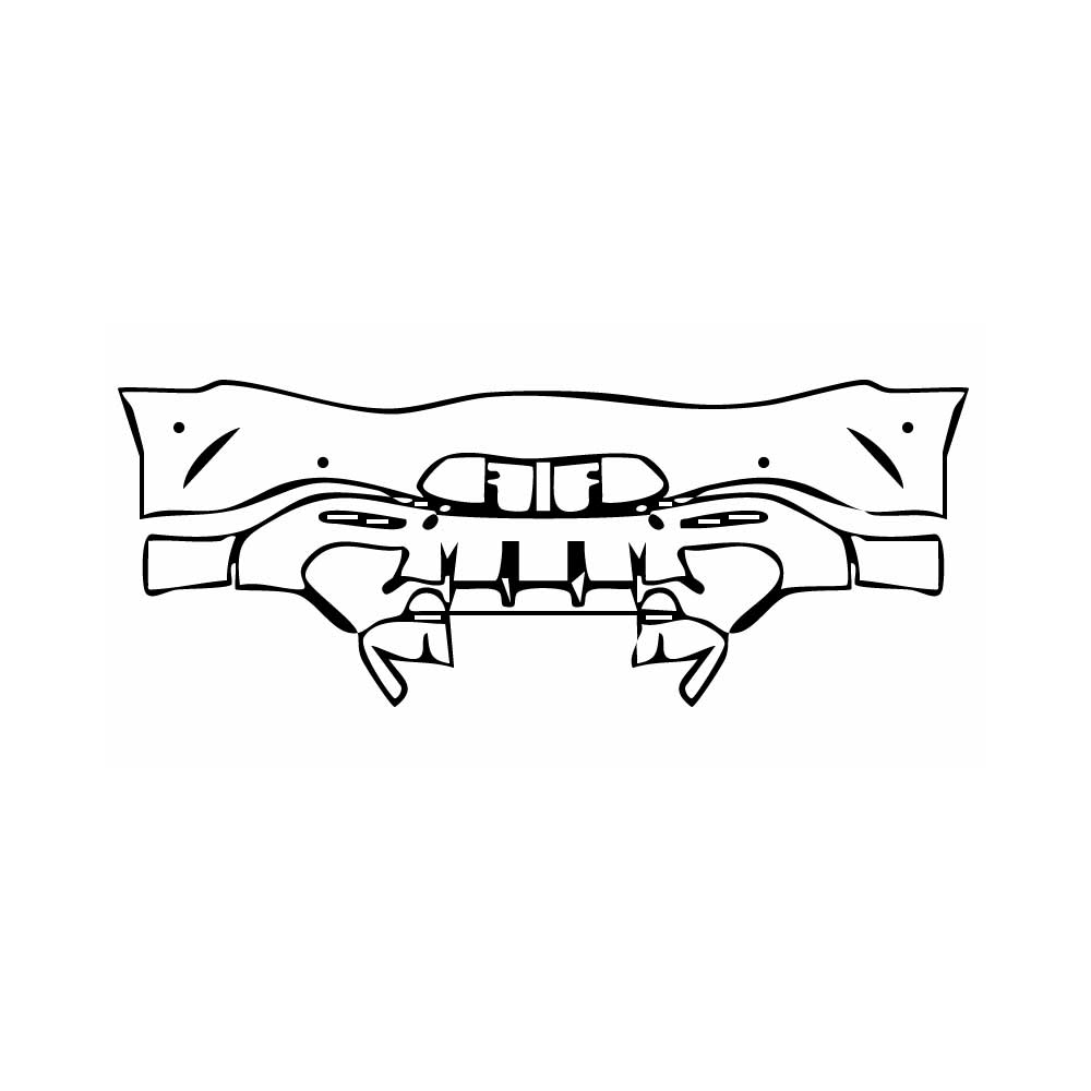 Pre-Cut PPF Mercedes-Benz AMG GT 2-Door AMG GT 63 2024 - PPF-Kits