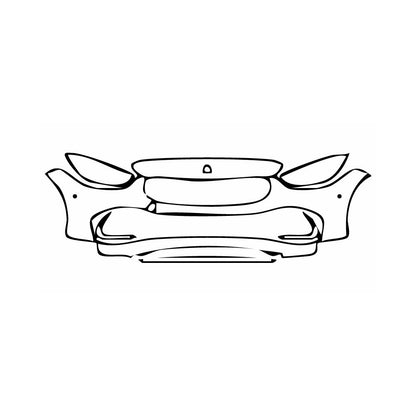 Pre-Cut PPF Mercedes-Benz C Class Sedan Base Standard Wheelbase 2024 - PPF-Kits