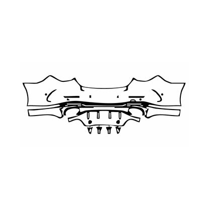 Pre-Cut PPF Mercedes-Benz C Class Sedan AMG Line Extended Wheelbase 2024 - PPF-Kits