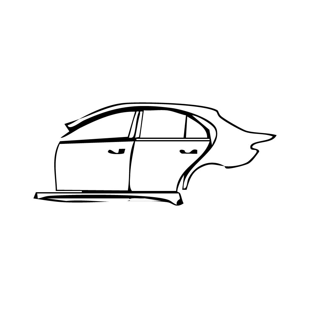 Pre-Cut PPF Mercedes-Benz C Class Sedan AMG C43 2024 - PPF-Kits