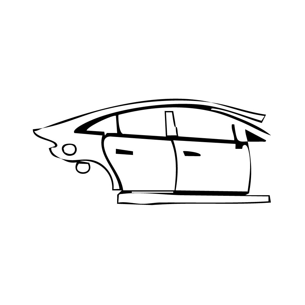 Pre-Cut PPF Mercedes-Benz EQE AMG 53 2024 - PPF-Kits