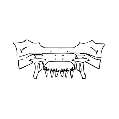 Pre-Cut PPF Mercedes-Benz EQE AMG 53 2024 - PPF-Kits