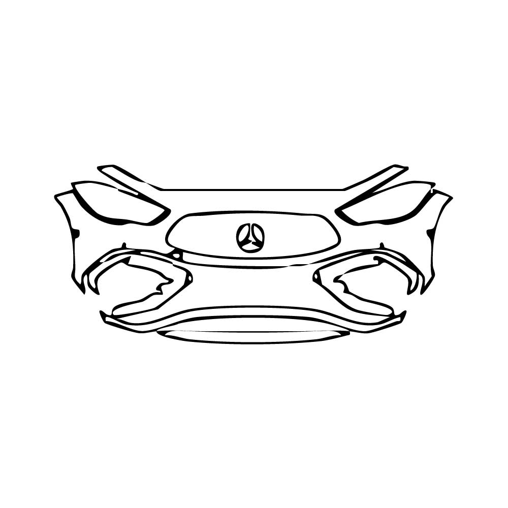 Pre-Cut PPF Mercedes-Benz GLA AMG GLA 45 2024 - PPF-Kits