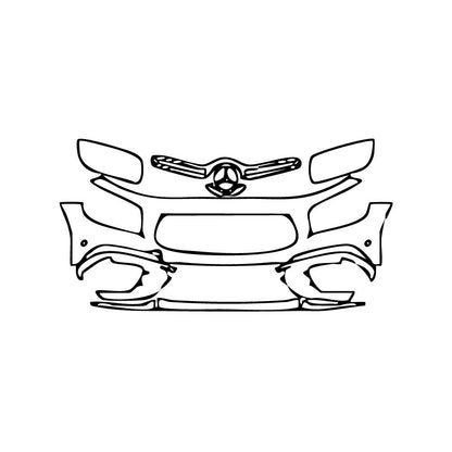 Pre-Cut PPF Mercedes-Benz GLB AMG Line 2024 - PPF-Kits