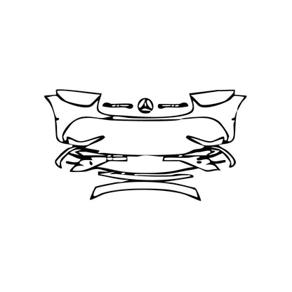 Pre-Cut PPF Mercedes-Benz GLC SUV Standard Wheelbase (GLC) AMG Line 2024 - PPF-Kits