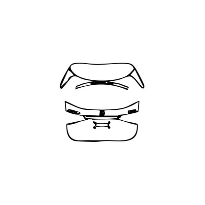 Pre-Cut PPF Mercedes-Benz GLC SUV Standard Wheelbase (GLC) AMG Line 2024 - PPF-Kits