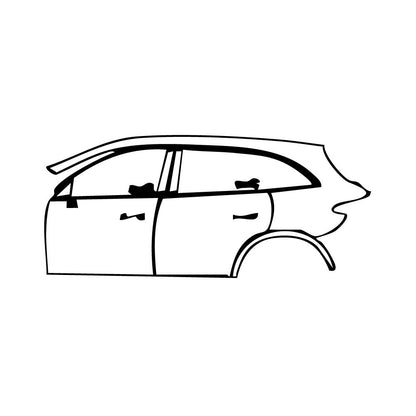 Pre-Cut PPF Mercedes-Benz GLC SUV Extended Wheelbase (GLC L) AMG Line 2024 - PPF-Kits