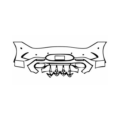 Pre-Cut PPF Mercedes-Benz SL AMG SL63 2024 - PPF-Kits