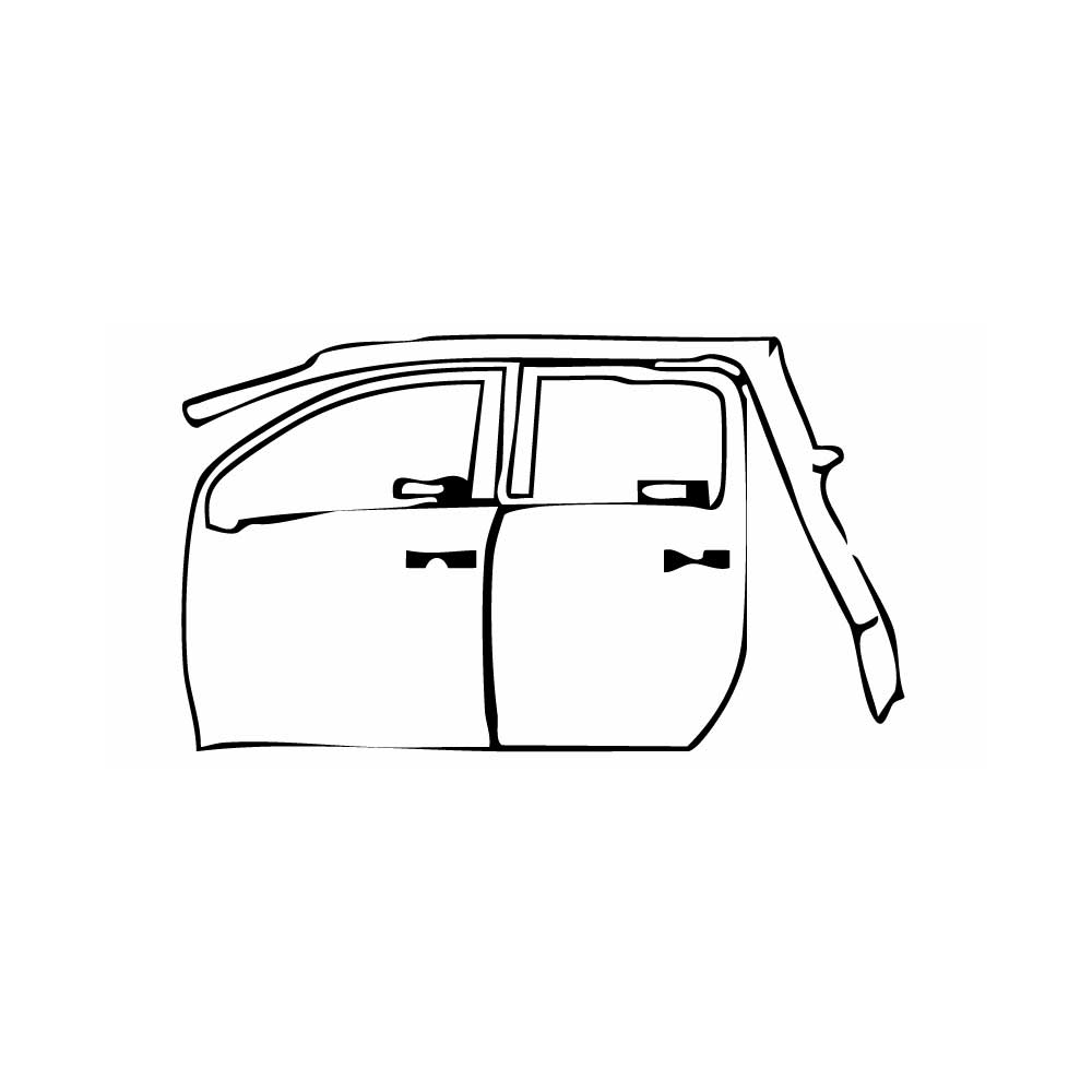 Pre-Cut PPF Nissan Titan Crew Cab Platinum 2024 - PPF-Kits