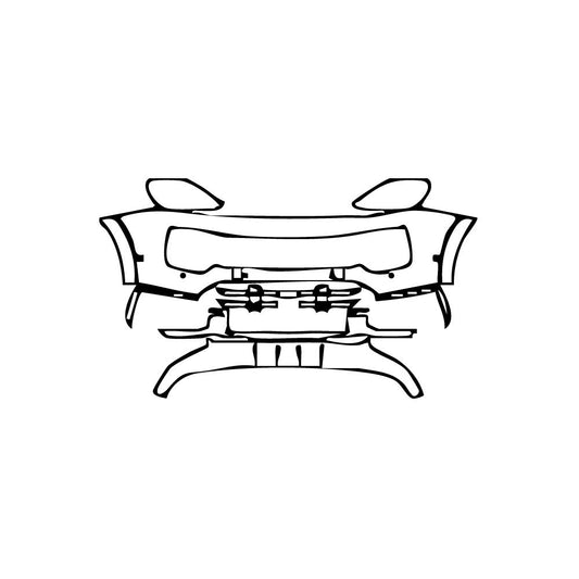 Pre-Cut PPF Porsche Cayenne Coupe Cayenne E-Hybrid Coupe 2024 - PPF-Kits