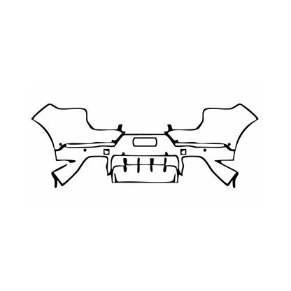 Pre-Cut PPF Porsche Cayenne Turbo E-Hybrid 2024 - PPF-Kits