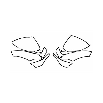 Pre-Cut PPF Porsche Cayenne Coupe Cayenne E-Hybrid Coupe 2024 - PPF-Kits