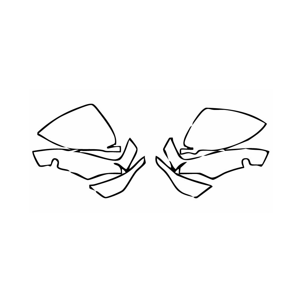 Pre-Cut PPF Porsche Cayenne Coupe Cayenne E-Hybrid Coupe 2024 - PPF-Kits