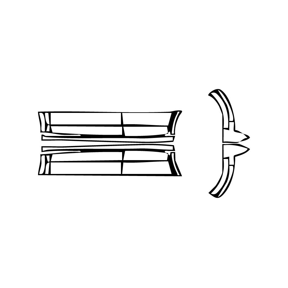 Pre-Cut PPF Porsche Cayenne Coupe Cayenne E-Hybrid Coupe 2024 - PPF-Kits