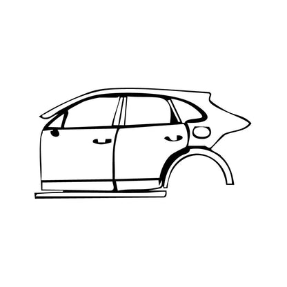 Pre-Cut PPF Porsche Cayenne Turbo E-Hybrid 2024 - PPF-Kits