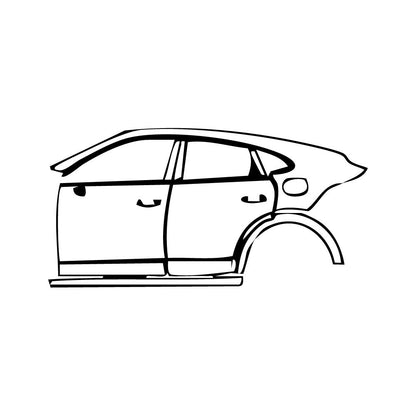 Pre-Cut PPF Porsche Cayenne Coupe Cayenne Turbo E-Hybrid Coupe with GT Package 2025 - PPF-Kits