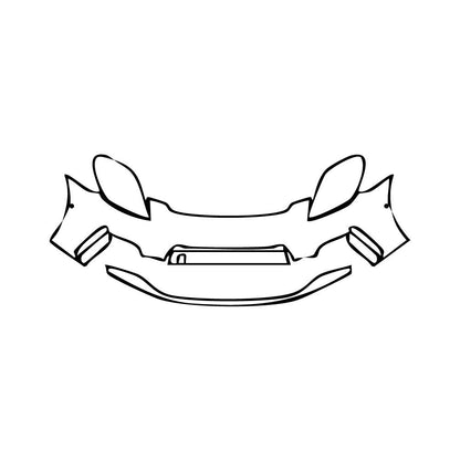 Pre-Cut PPF Porsche Panamera Sedan Panamera 4 2025 - PPF-Kits