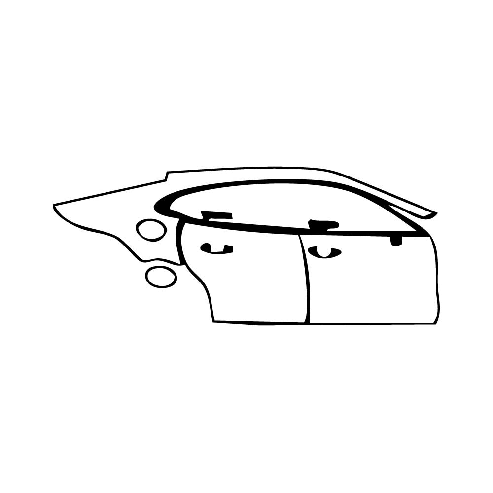 Pre-Cut PPF Porsche Panamera Sedan Panamera 4 2025 - PPF-Kits