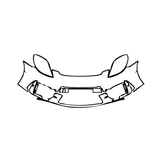 Pre-Cut PPF Porsche Panamera Sedan Panamera Turbo E-Hybrid 2025 - PPF-Kits