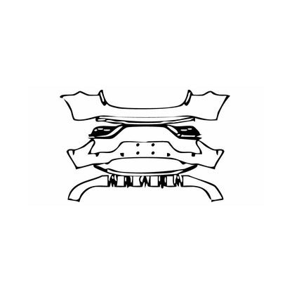 Pre-Cut PPF Smart #3 Base 2025 - PPF-Kits