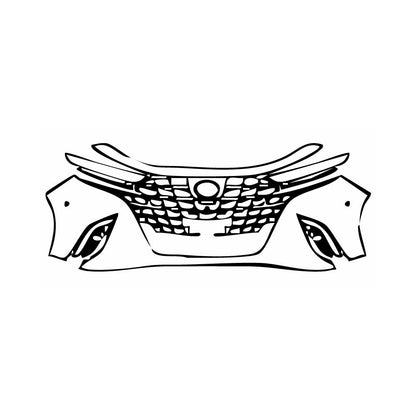 Pre-Cut PPF Toyota Alphard 2025 - PPF-Kits