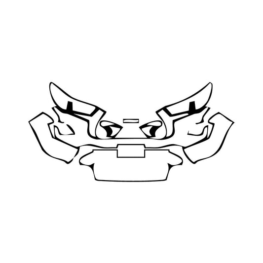 Pre-Cut PPF Toyota Hilux (EU) Double Cab GR Sport 2025 - PPF-Kits