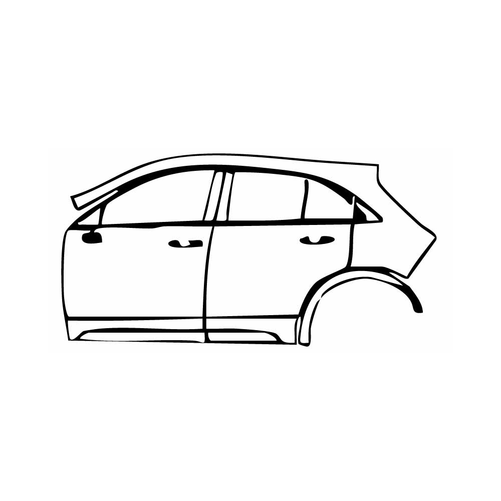 Pre-Cut PPF Cadillac XT4 2024 - PPF-Kits