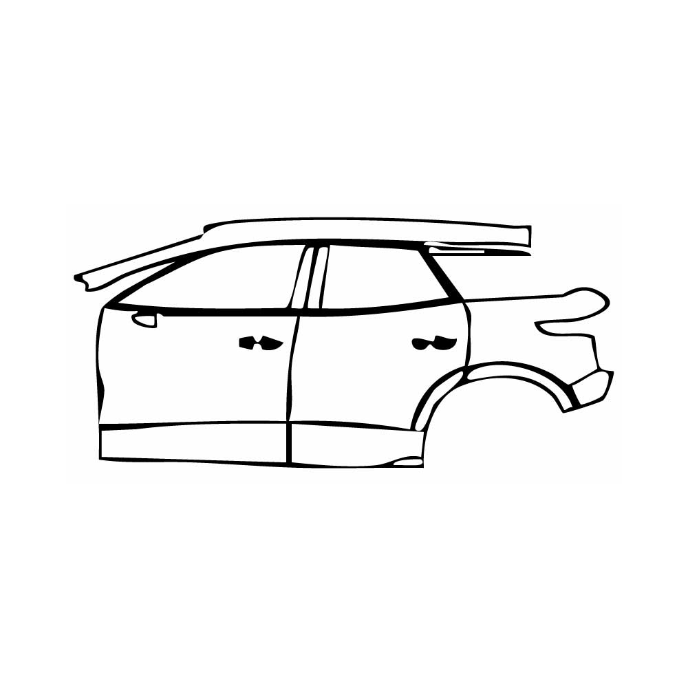 Pre-Cut PPF Chevrolet Blazer EV (US) RS 2024 - PPF-Kits