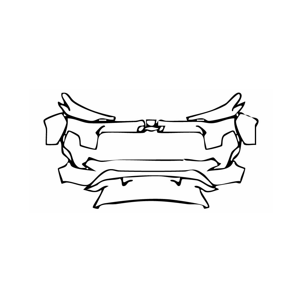 Pre-Cut PPF Chevrolet Colorado Crew Cab WT 2024 - PPF-Kits