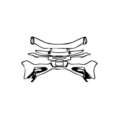 Pre-Cut PPF Chevrolet Corvette Z06 Coupe 2024 - PPF-Kits