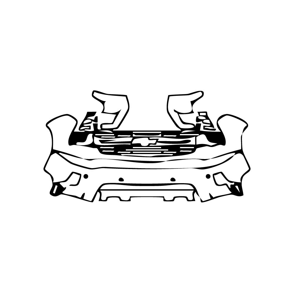 Pre-Cut PPF Chevrolet Silverado HD 2500 HD LTZ 2024 - PPF-Kits