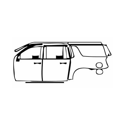 Pre-Cut PPF Chevrolet Suburban Z71 2024 - PPF-Kits