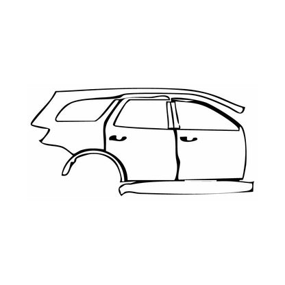 Pre-Cut PPF Dodge Durango SRT 392 2024 - PPF-Kits