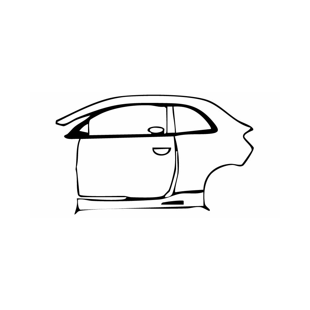 Pre-Cut PPF Fiat 500e 2 door Abarth Coupe 2024 - PPF-Kits