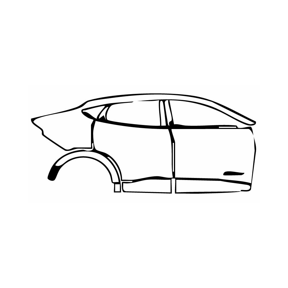 Pre-Cut PPF Ford Mach-E GT 2024 - PPF-Kits