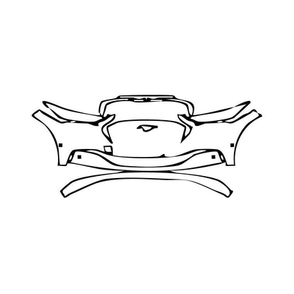 Pre-Cut PPF Ford Mach-E Select 2024 - PPF-Kits