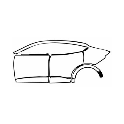 Pre-Cut PPF Ford Mach-E (CN) Luxury 2024 - PPF-Kits