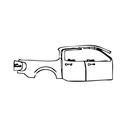 Pre-Cut PPF Ford Maverick XLT 2024 - PPF-Kits