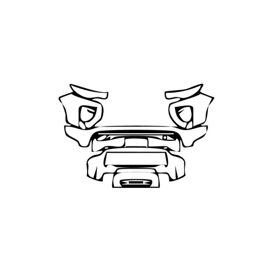 Pre-Cut PPF GMC Canyon Denali 2024 - PPF-Kits