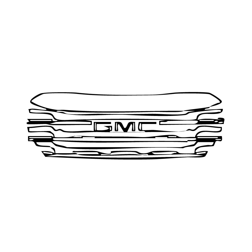 Pre-Cut PPF GMC Sierra 1500 Crew Cab ELEVATION 2024 - PPF-Kits