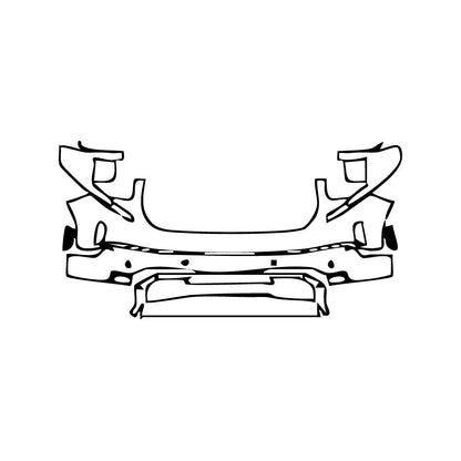 Pre-Cut PPF GMC Sierra 1500 Crew Cab DENALI 2024 - PPF-Kits