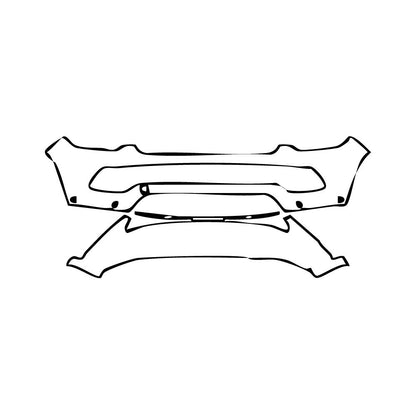 Pre-Cut PPF JEEP Compass Limited 2024 - PPF-Kits