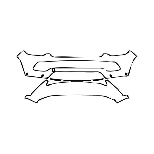 Pre-Cut PPF JEEP Compass Limited 2024 - PPF-Kits