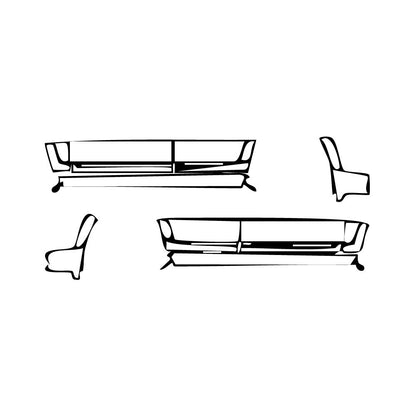 Pre-Cut PPF JEEP Grand Cherokee Grand Cherokee (2-row) Summit Reserve 2024 - PPF-Kits